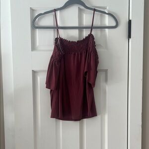 Charlotte Russe Burgundy Camisole Top